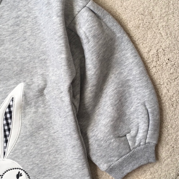 Girls Funkyberry Bunny Sweatshirt NWT 4/5 - Picture 3 of 4